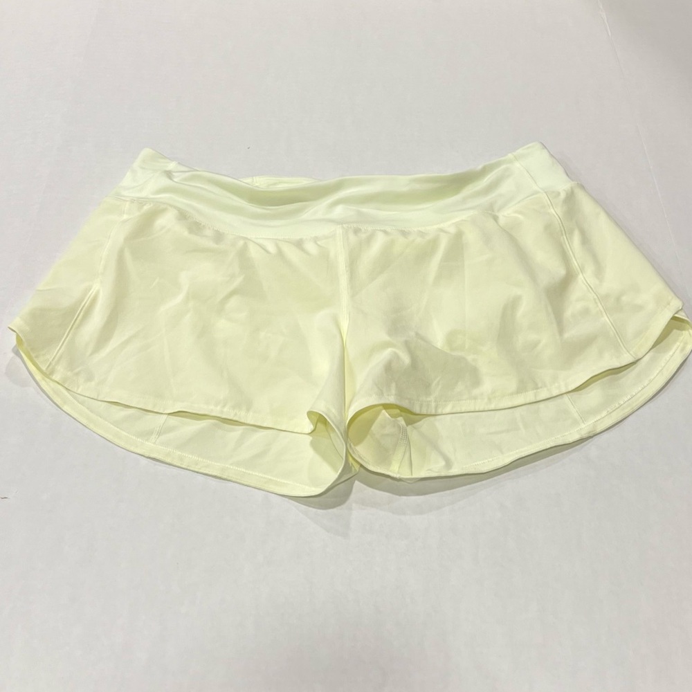 Lululemon | Speed Up Mid Rise Lined Elixir Yellow… - image 2